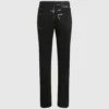Vaqueros slim con detalles metálicos Vaqueros slim con detalles metálicos