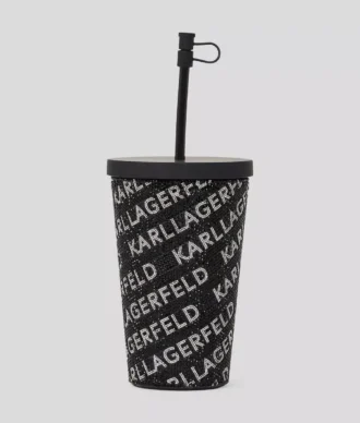 VASO PARA LLEVAR CON LOGOTIPO DE STRASS