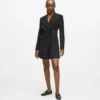 Vestido blazer entallado Vestido blazer entallado