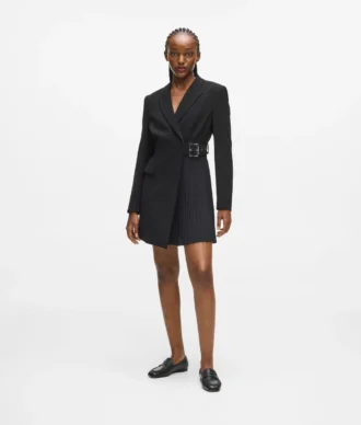 Vestido blazer entallado