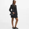 Vestido blazer entallado Vestido blazer entallado