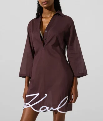 VESTIDO CAMISA DE PLAYA K/SIGNATURE