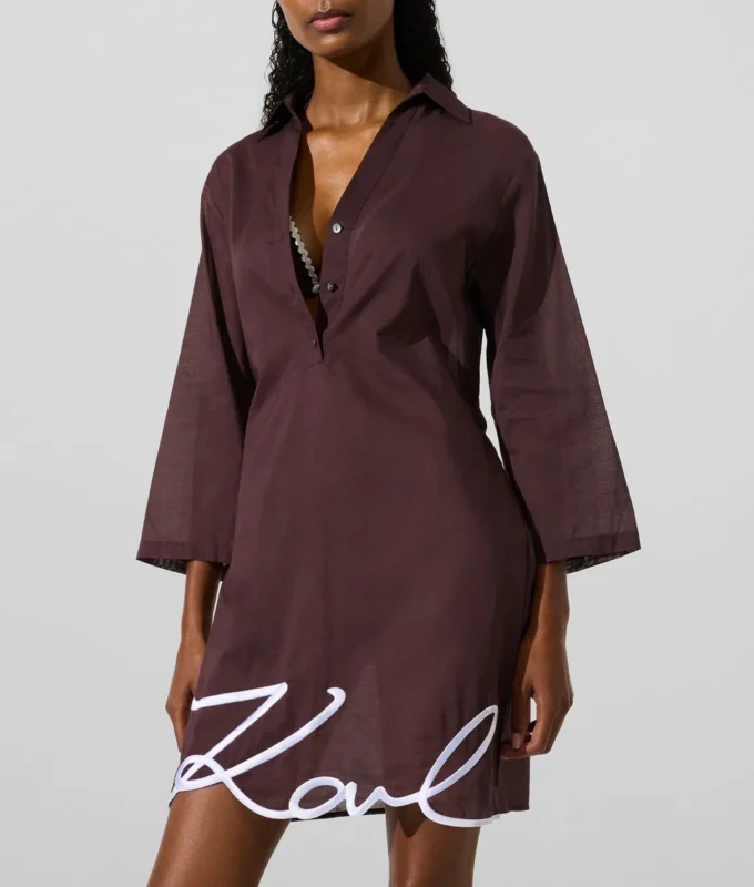 VESTIDO CAMISA DE PLAYA K/SIGNATURE VESTIDO CAMISA DE PLAYA K/SIGNATURE