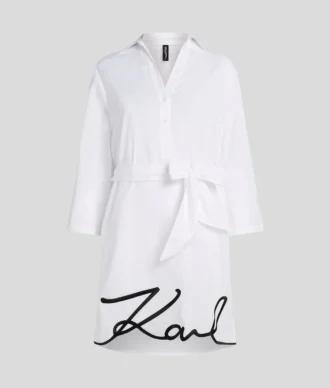 VESTIDO CAMISA DE PLAYA K/SIGNATURE