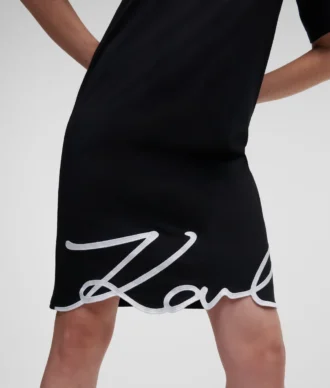 VESTIDO CAMISERA CON DOBLADILLO SIGNATURE