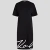 VESTIDO CAMISERA CON DOBLADILLO SIGNATURE VESTIDO CAMISERA CON DOBLADILLO SIGNATURE