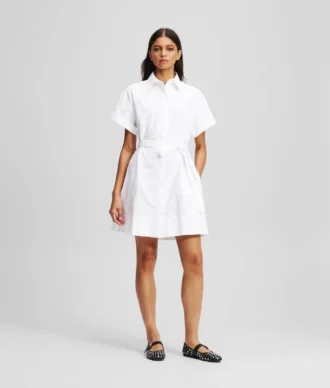 VESTIDO CAMISERO BORDADO