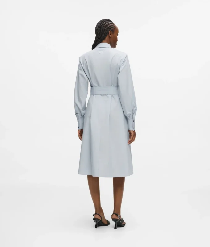 Vestido camisero con letras Karl Vestido camisero con letras Karl