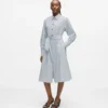 Vestido camisero con letras Karl Vestido camisero con letras Karl