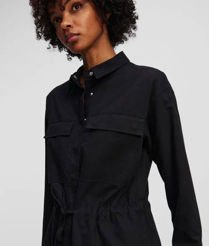VESTIDO CAMISERO UTILITARIO VESTIDO CAMISERO UTILITARIO