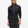 Vestido camisero vaquero Ikon Vestido camisero vaquero Ikon