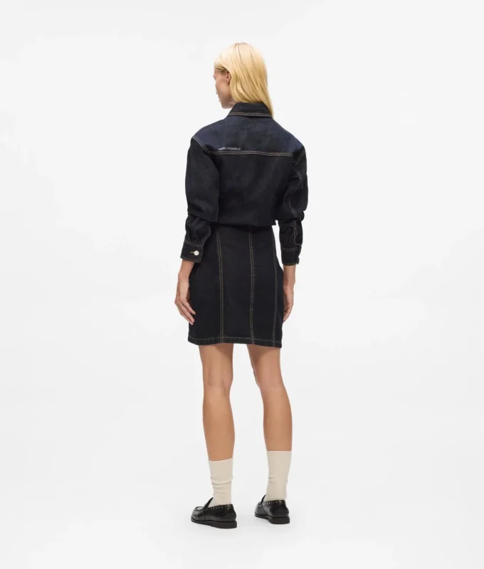 Vestido camisero vaquero Ikon Vestido camisero vaquero Ikon