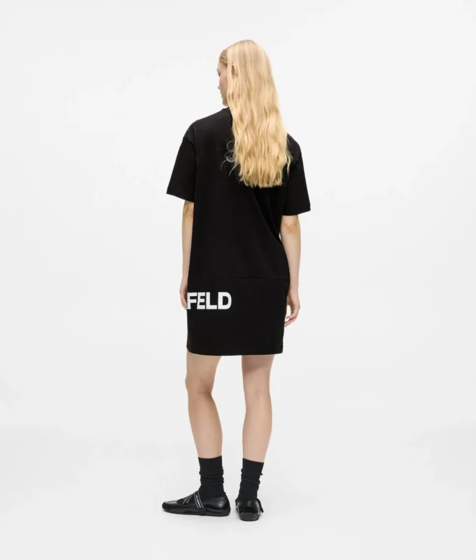 Vestido camiseta con logo Vestido camiseta con logo