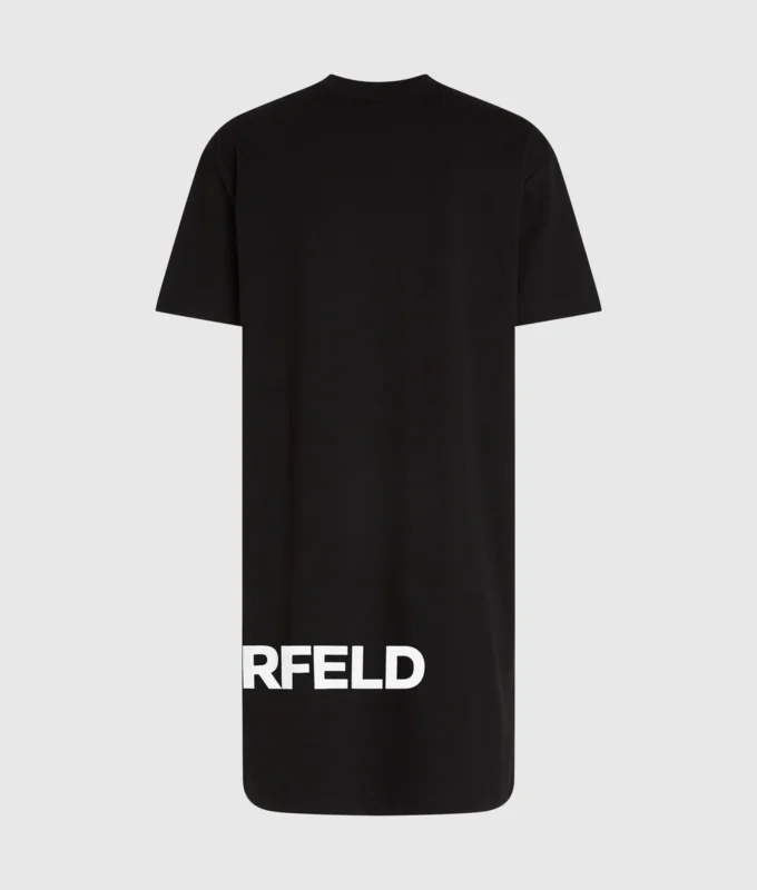 Vestido camiseta con logo Vestido camiseta con logo