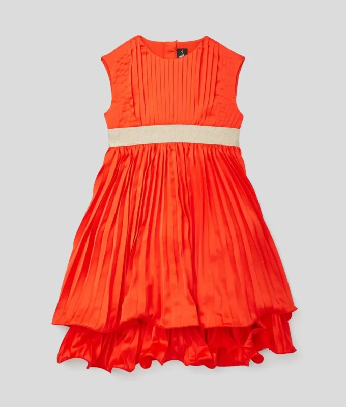 VESTIDO DE FIESTA CON LOGOTIPO PARA NIÑA VESTIDO DE FIESTA CON LOGOTIPO PARA NIÑA