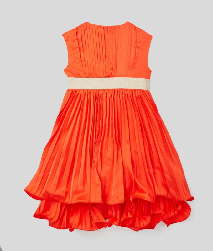 VESTIDO DE FIESTA CON LOGOTIPO PARA NIÑA VESTIDO DE FIESTA CON LOGOTIPO PARA NIÑA