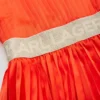 VESTIDO DE FIESTA CON LOGOTIPO PARA NIÑA VESTIDO DE FIESTA CON LOGOTIPO PARA NIÑA