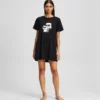 VESTIDO DE PIJAMA IKON T-SHIRT VESTIDO DE PIJAMA IKON T-SHIRT
