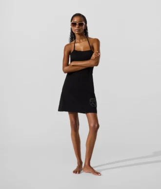 Vestido de playa con pedrería Ikon