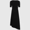 Vestido de punto con cinturón
