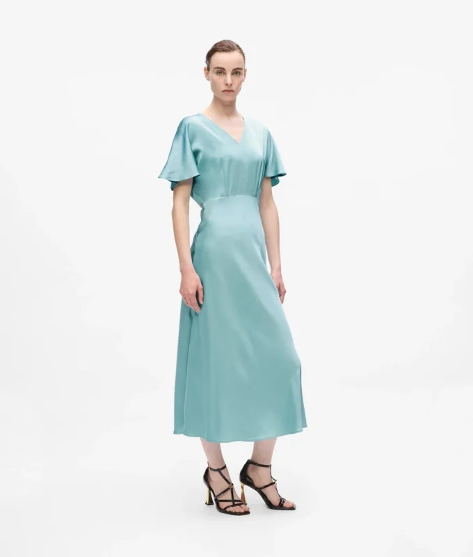 VESTIDO DE SATÉN VESTIDO DE SATÉN