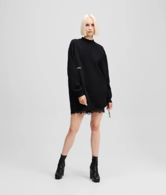 VESTIDO DE SUEÑO CON DETALLES DE ENCAJE