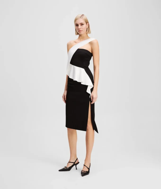 VESTIDO DE UN SOLO HOMBRO VESTIDO DE UN SOLO HOMBRO