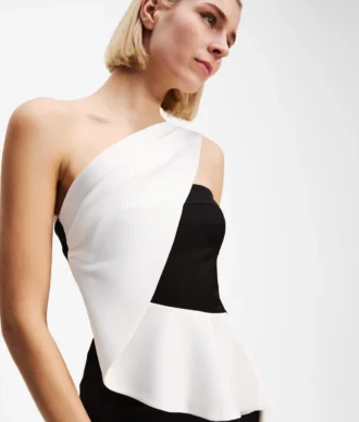 VESTIDO DE UN SOLO HOMBRO