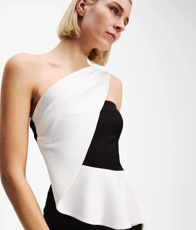 VESTIDO DE UN SOLO HOMBRO VESTIDO DE UN SOLO HOMBRO