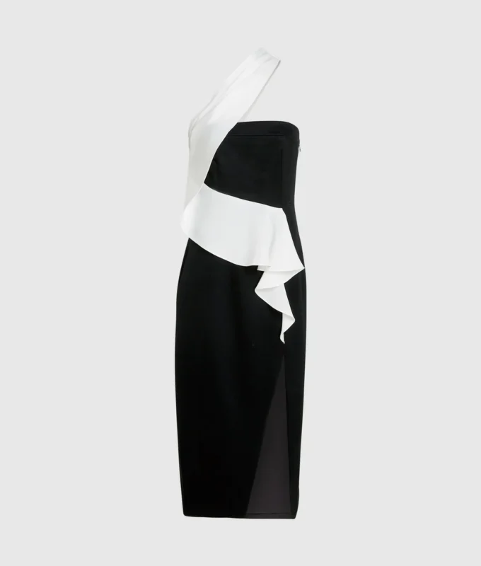 VESTIDO DE UN SOLO HOMBRO VESTIDO DE UN SOLO HOMBRO