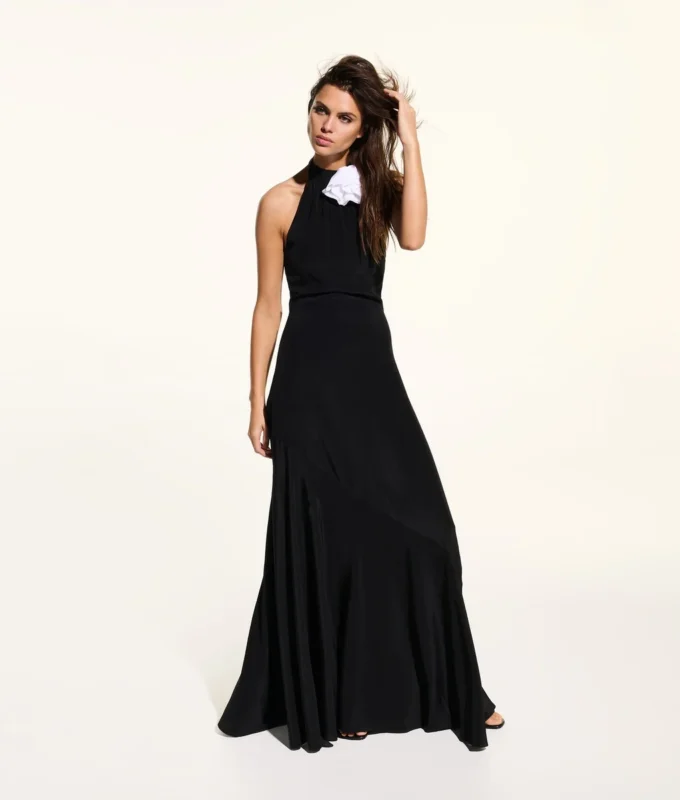 VESTIDO LARGO DE SEDA DE KL STUDIO