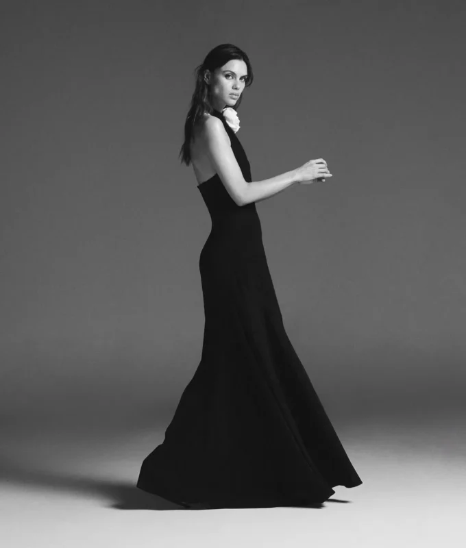 VESTIDO LARGO DE SEDA DE KL STUDIO