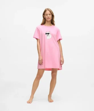 Vestido pijama con pedrería Ikon