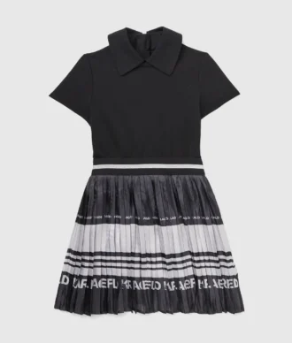 Vestido plisado para niña
