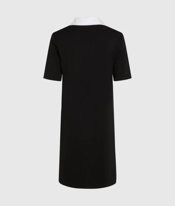Vestido polo con cuello característico Vestido polo con cuello característico