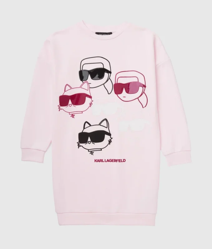 Vestido sudadera Ikon para niña Vestido sudadera Ikon para niña