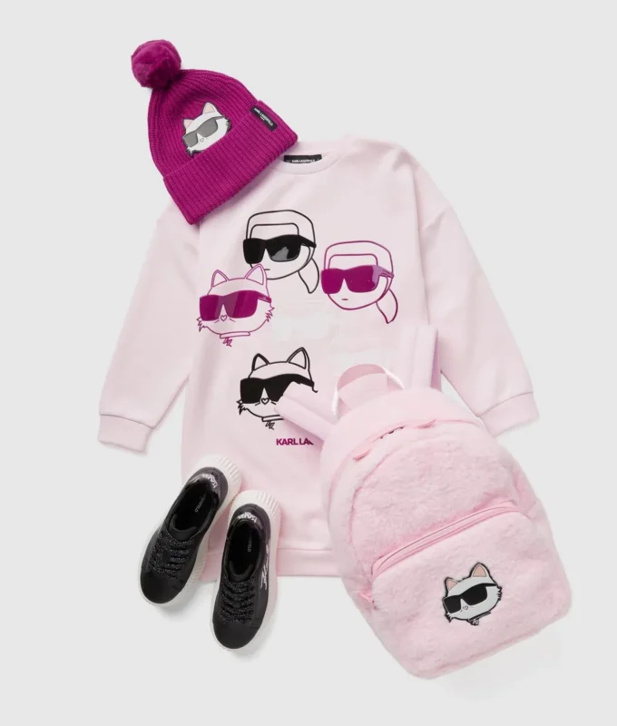 Vestido sudadera Ikon para niña Vestido sudadera Ikon para niña
