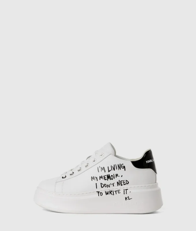 Zapatillas Anakapri con cita de Karl Zapatillas Anakapri con cita de Karl