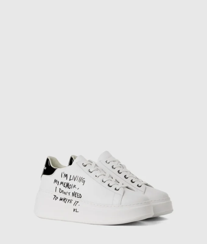 Zapatillas Anakapri con cita de Karl Zapatillas Anakapri con cita de Karl