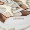 ZAPATILLAS DEPORTIVAS BLAZE STRIKE DE CUERO METÁLICO