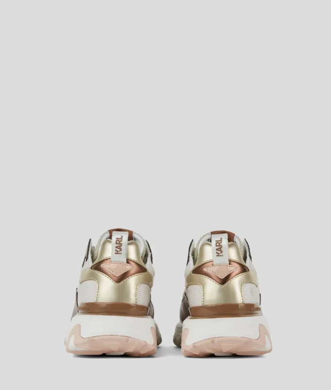 ZAPATILLAS DEPORTIVAS BLAZE STRIKE DE CUERO METÁLICO