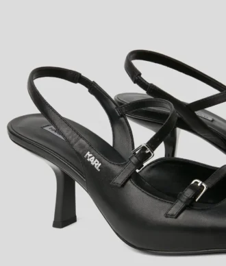 ZAPATOS DE TALONERA CON CORREA KARMEL